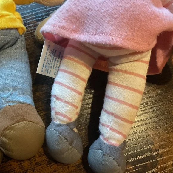 Vintage 1996 Eden Arthur & DW Plush Set of 2 - Picture 6 of 10